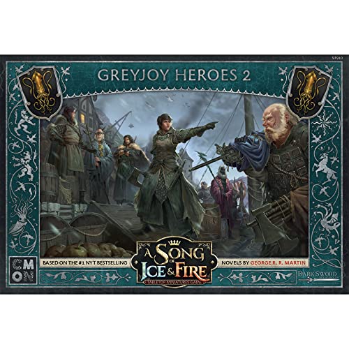 A Song Of Ice And Fire Tabletop Miniatures Game Greyjoy Heroes #2