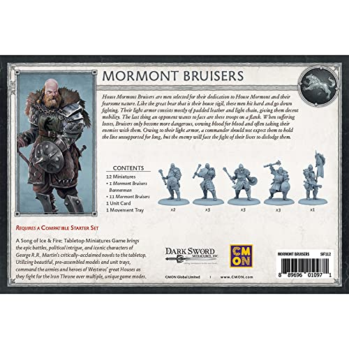 A Song Of Ice And Fire Tabletop Miniatures Game Mormont Bruisers