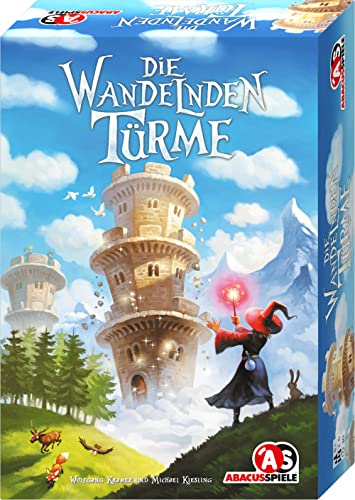 ABACUSSPIELE 03221 Die wandelnden Türme, Juego Familiar, Juego de Mesa