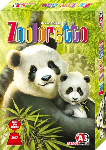 ABACUSSPIELE- Zooloretto (Nuevo) Juego del año 2007 Mesa, Familiar (Fan-Ling)