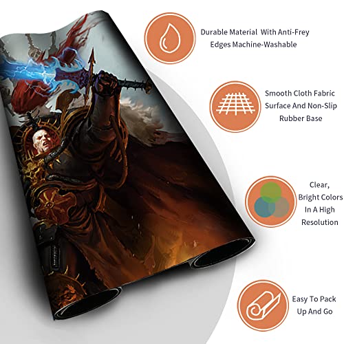 Abaddon, The Despoiler, alfombrillas de juego MTG+bolsa impermeable gratuita,MTG Playmate Table Mat Tamaño 60 x 35 cm, MTG Mouse Pad compatible con MTG TCG CCG RPG