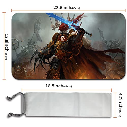 Abaddon, The Despoiler, alfombrillas de juego MTG+bolsa impermeable gratuita,MTG Playmate Table Mat Tamaño 60 x 35 cm, MTG Mouse Pad compatible con MTG TCG CCG RPG