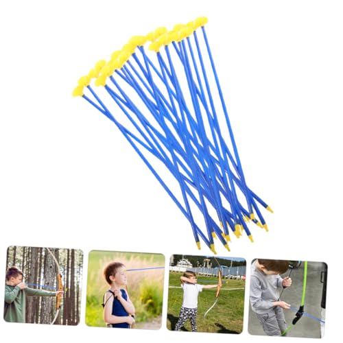 ABOOFAN 12 Piezas Flechas De Reemplazo Flecha De Práctica para Jugar Jugando Flecha De Juguete Flecha De Tiro Flechas De Practica Deportiva Juego Plastico PVC Niño Deportes Arco y Flecha