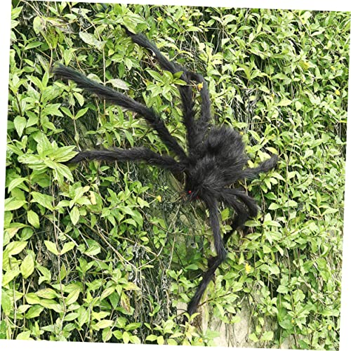 ABOOFAN 2 Piezas Felpa Decoración De Araña Accesorio De Araña Grande Araña De Peluche De Juguete Araña Enorme para Casa Juguete De Araña Salvaje Arañas Gigantes Siniestro Peludo