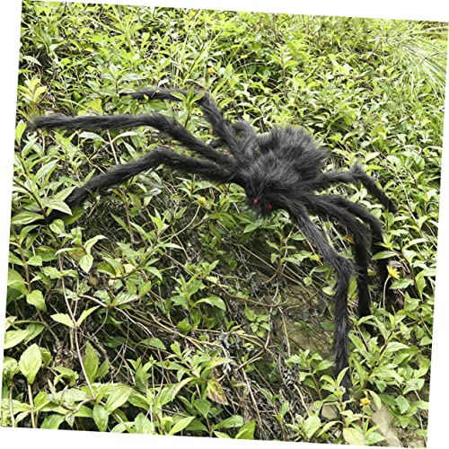 ABOOFAN 2 Piezas Felpa Decoración De Araña Accesorio De Araña Grande Araña De Peluche De Juguete Araña Enorme para Casa Juguete De Araña Salvaje Arañas Gigantes Siniestro Peludo