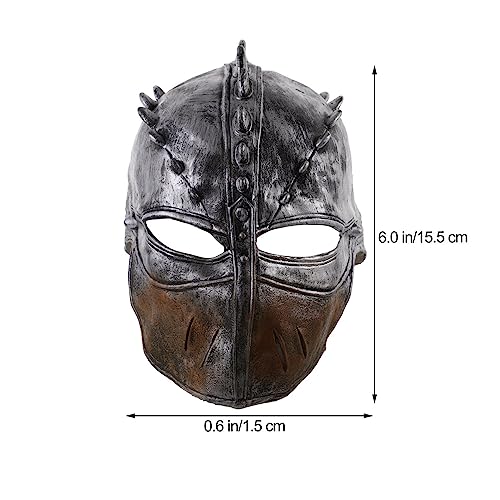 ABOOFAN Casco Caballeros Templarios Casco De Caballero Romano Accesorio De Traje Medieval Disfraz De Casco Romano Casco Berserker Articulos De Ropa Material Plástico De Pvc Hombre Pirata