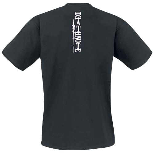 ABYSTYLE - Death Note - Camiseta - L Tribute - Hombre - Negro (XXL)