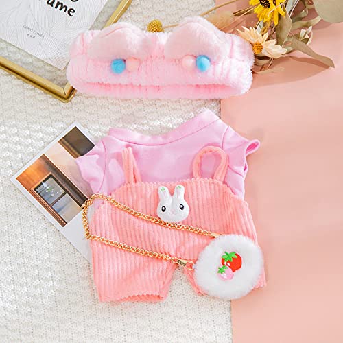 Accesorios De Ropa De Muñeca De Pato Amarillo Lalafanfan De 30Cm, Traje Kawaii Animal De Peluche De Juguete Vestido Sombrero Bolsa, Niños Y Niñas