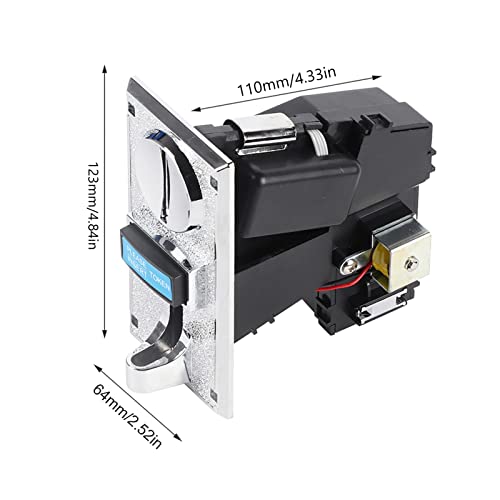 Aceptador De Monedas Compatible Con 6 Tipos De Monedas, Selector De Aceptador De Monedas Múltiples De CPU, Programable Para Juegos De Video Arcade, Máquina Expendedora De Lavadora, Compatible Con Sali