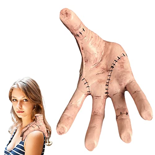 Addams Thing Hand Figura De Acción Anime, Gothic Addams Family Thing Figure Hand Model, Realistic Scary Props Decoraciones Regalo para Fanáticos