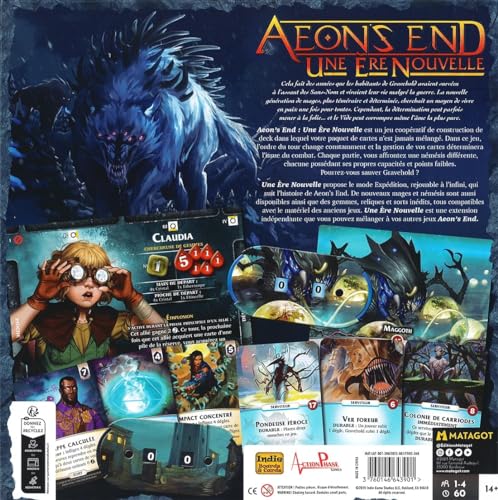 Aeon's End Una Era Nueva + Extensión De Estado Salvaje + 1 Abrebotellas Blumie (Ere + Salvaje)