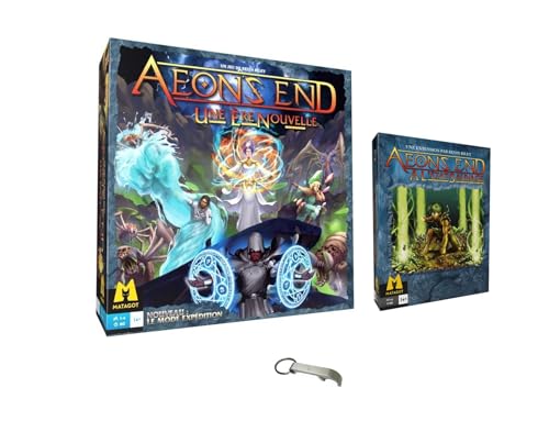 Aeon's End Una Era Nueva + Extensión De Estado Salvaje + 1 Abrebotellas Blumie (Ere + Salvaje)