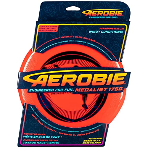Aerobie-Aerobie-6046419-Medalist, rotes mit Durchmesser 27cm Medalist Red - Frisbee (diámetro: 27 cm), color rojo, Multicolor (Spin Master 6046419) , color/modelo surtido