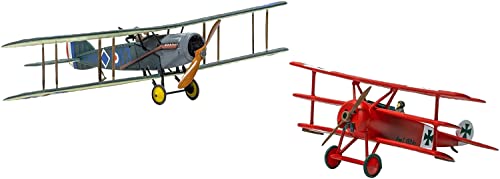 Airfix A02050V Vintage Classic Fokker DR.1 y Bristol F.2B Dogfight, juego doble de plástico escala 1:72