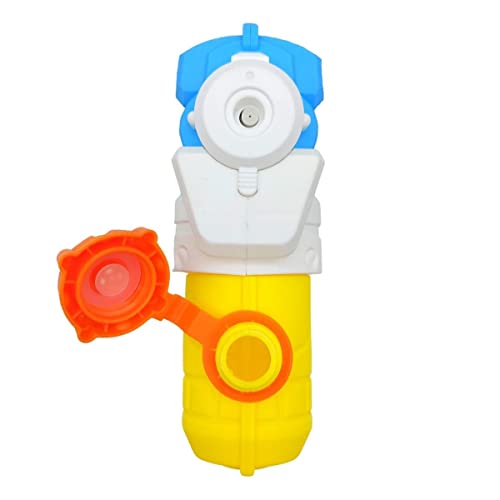 alldoro 63078 Water Power - Pistola de Agua eléctrica (Aprox. 22 cm, cañón de Agua con luz, Alcance de hasta 8 Metros, para Playa, jardín y Ocio, para niños a Partir de 3 años), Color Azul