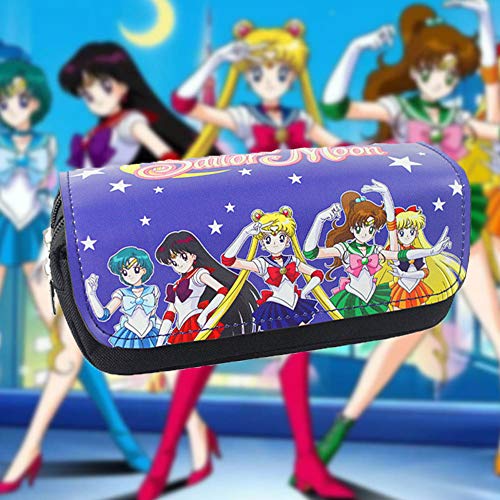 ALTcompluser Estuche para estudiantes, diseño de anime Sailor Moon