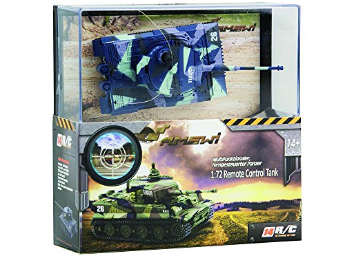 AMEWI 23016 Tiger M 1:72 Mini tanque con control remoto