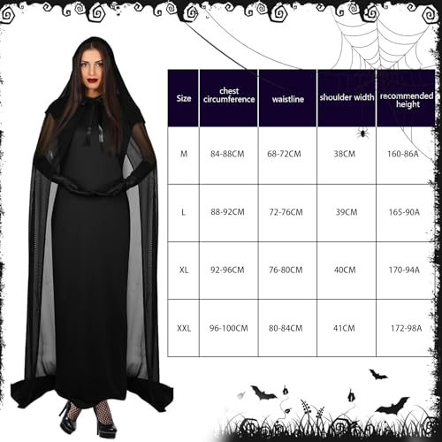 Amsixnt Halloween Costume Women, Disfraz de Novia Cadaver, Disfraz de Novia Cadaver Niña, Disfraz de Vampiro para Halloween,Carnaval, Cosplay