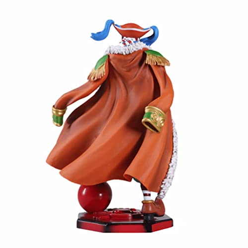 Anime Figura, Modelo De Personaje De Anime One Piece Buggy Pvc, Los FanáTicos Del Anime Coleccionan Figuritas De Juguete