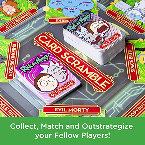 AQUARIUS - Juego de mesa Rick and Morty Card Scramble