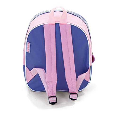 ARDITEX PP13162 Mochila 3D de 26x31x10cm de EONE-Peppa Pig