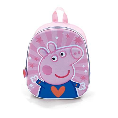 ARDITEX PP13162 Mochila 3D de 26x31x10cm de EONE-Peppa Pig