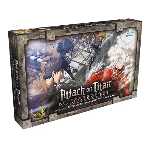 Asmodee DPGD0001 - Attack on Titan: Das letzte Gefecht - Figurenspiel, für 2-5 Spieler, AB 10 Jahre