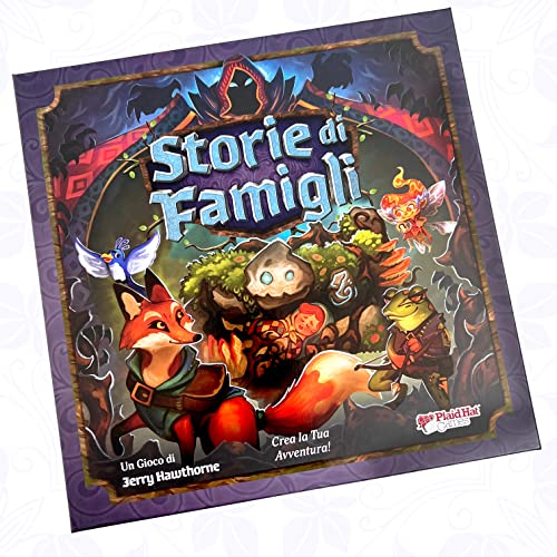 Asmodee - Historias de la Familia - Juego de Mesa con aplicación, 1-4 Jugadores, 8+ años, edición en Italiano