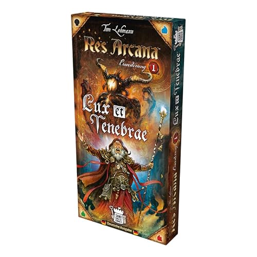 Asmodee Lux et Tenebrae - Erweiterung für: Res Arcana, Kartenspiel (DE), für 2-4 Spieler, AB 12 Jahren