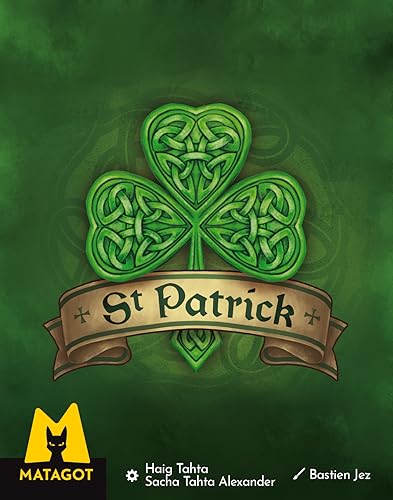 Asmodee Matagot St Patrick - Juegos de Mesa - Juegos de Cartas - Juegos de Pliegue - A Partir de 10 años - 3 a 4 Jugadores - 20 a 40 min - Versión Francesa