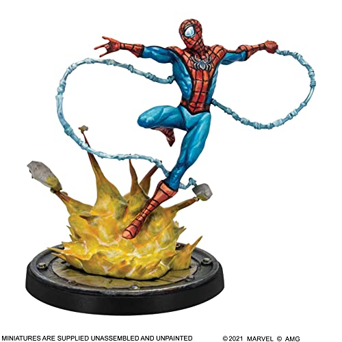 Atomic Mass Games Marvel Crisis Procol - Rival Panels: Spider-Man VS Doctor Octopus - Juego de Miniaturas en Inglés (ATOCPE01EN)