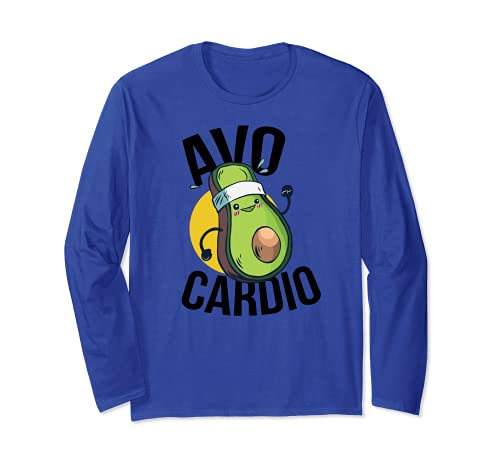 AVOCARDIO Aguacate Lindo Atleta Meme Manga Larga