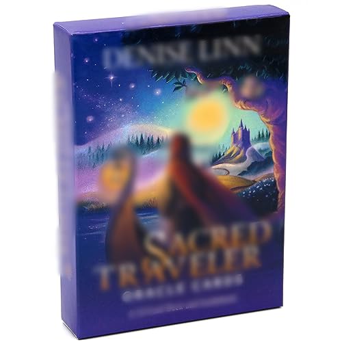 Babioms Sacred Traveler Tarot Cards, Tarot Deck, 52 Card Tarot Set with Box, Oracle Cards, Edición Inglesa, Juegos de Cartas para Principiantes, Entusiastas