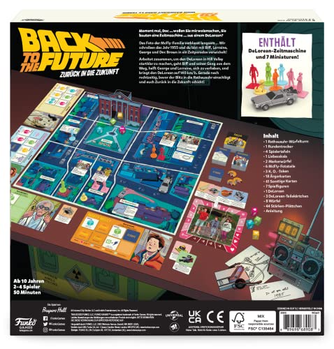 Back to The Future Board Game - German