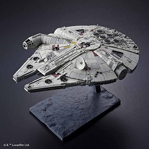 BANDAI Hobby Star Wars Halcón Milenario The Rise of Skywalker escala 1/144, multicolor, BAS5058195