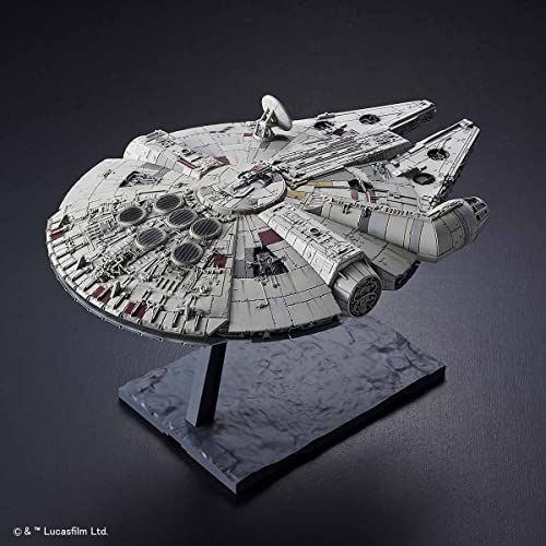 BANDAI Hobby Star Wars Halcón Milenario The Rise of Skywalker escala 1/144, multicolor, BAS5058195