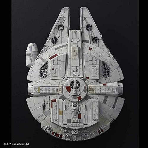 BANDAI Hobby Star Wars Halcón Milenario The Rise of Skywalker escala 1/144, multicolor, BAS5058195