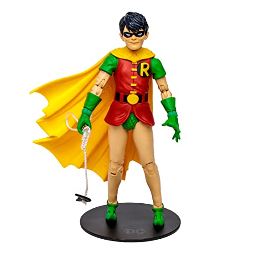 Bandai - McFarlane - Figura de Acción DC Multiverse, Robin (Dick Grayson),Gold Label, Multicolor TM17023