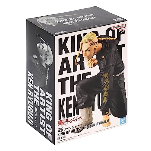 Banpresto Figura de Acción Ken Ryuguji Draken Tokyo Revengers, King of Artist 13cm BP19454 Multicolor