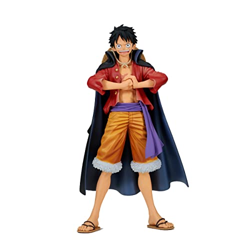 Banpresto Figura de Accion Monkey .D. Luffy One Piece - Dxf The Grandline Series Wanokuni Vol.4 16cm BP18856 Multicolor