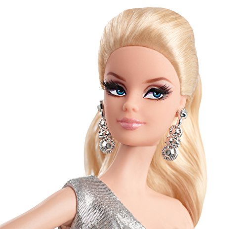 Barbie - Muñeca Look Silver Dress (Mattel CFP35)