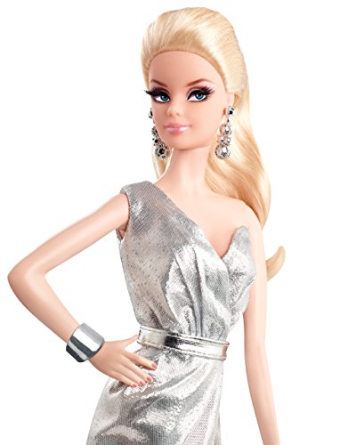 Barbie - Muñeca Look Silver Dress (Mattel CFP35)