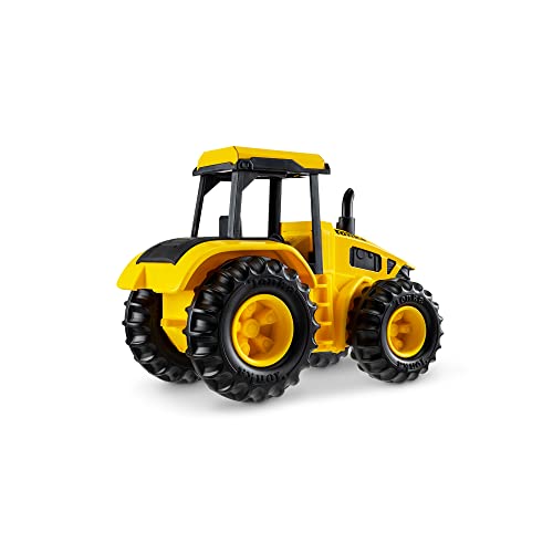 Basic Fun Tonka Steel Classics Tractor, 6222, Tractor Agrícola Juguete, Juego de Vehículo Agrícola para Niños, Niñas, Niños y Niños Pequeños, Tractor Duradero de Acero Laminado en Frío