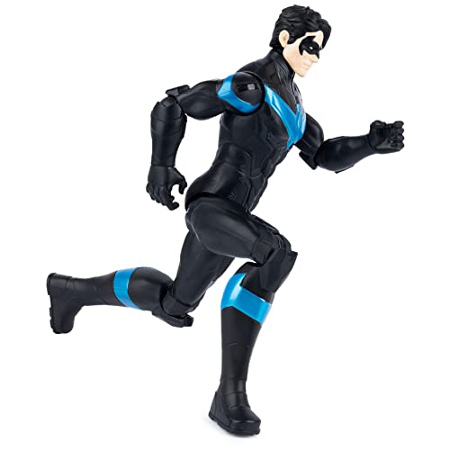 BATMAN - FIGURA BATMAN 30 CM DE NIGHTWING- DC COMICS - Muñeco Nightwing 30 cm Articulado - 6065139 - Superhéroes Juguetes niños 3 años +