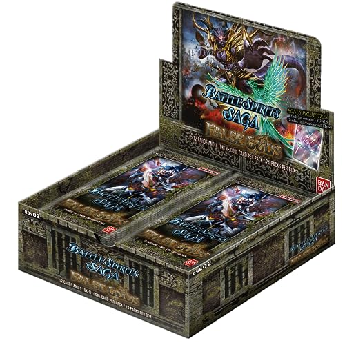 Battle Spirits Juego de cartas SAGA: Set 02: Caja de refuerzo de falsos dioses [BSSB02]