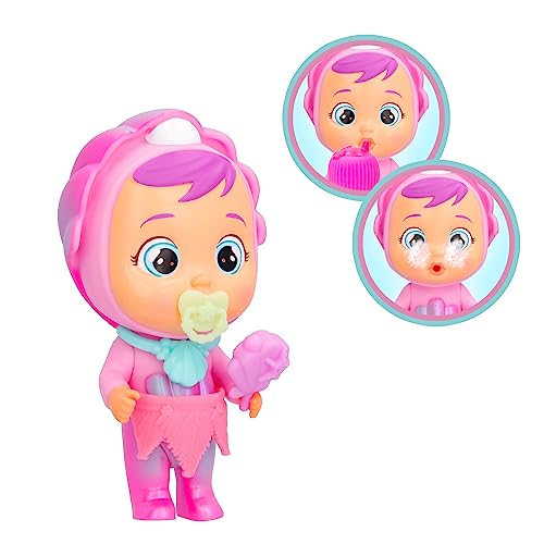 BEBÉS LLORONES LÁGRIMAS MÁGICAS Tropical Shiny Shells Coraline | Muñeca Coleccionable Que Llora lágrimas espumosas con 8 Accesorios - Juguete para niñas y niños +3 Años