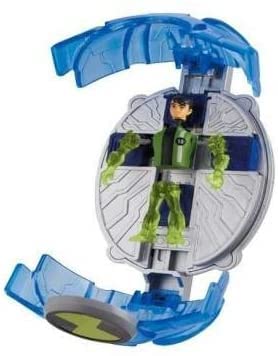 Ben 10 - 27641 - Alien Force - Mini Cámara de Creación Alienígena - Azul - con Mini Figuras Ben y Fangoso Transparento