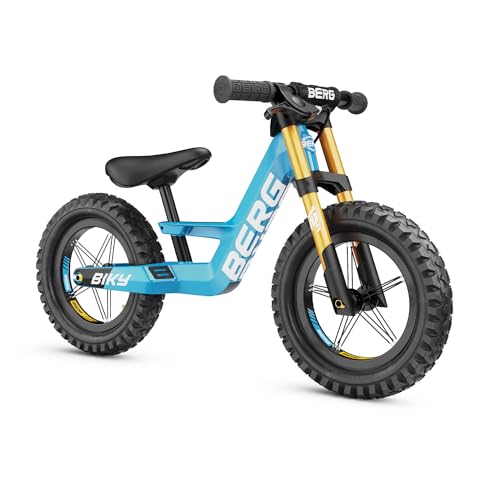 Berg Biky Cross Blue Handbrake Bicicleta Infantil, Unisex Youth, Azul, Talla única