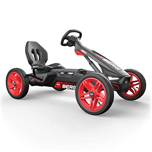 BERG Rally APX Red 3 Gears Gokart - Vehículo Infantil para niños de 4 a 12 años