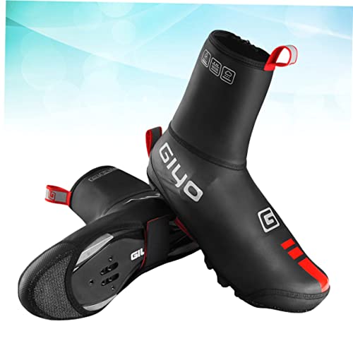 BESPORTBLE Bicicletas De Ejercicio Botines De Neopreno Chanclos para Ciclismo Bicicleta De Ejercicio Calentador De Zapatos De Neopreno para Bicicleta Cubrezapatos para Bicicleta